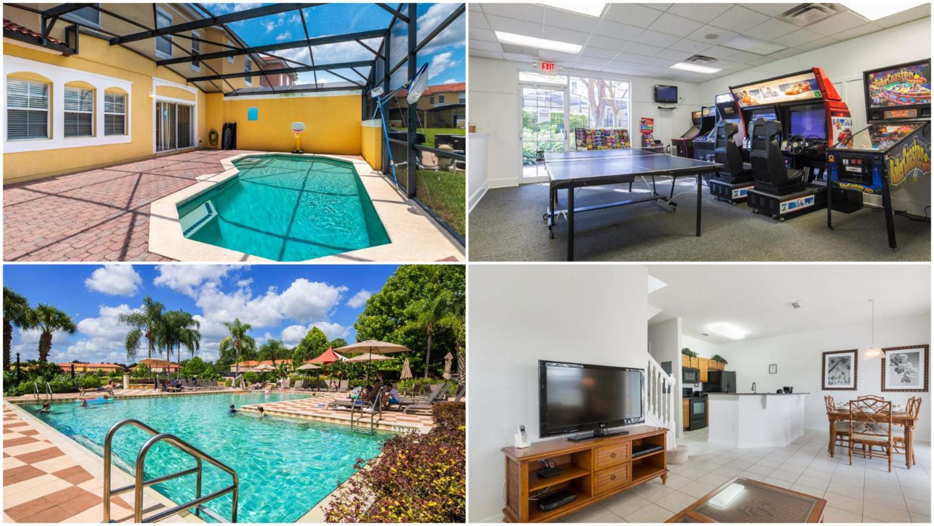 Encantada Rose - A 4 Bed Townhouse Near Disney Kissimmee Ngoại thất bức ảnh